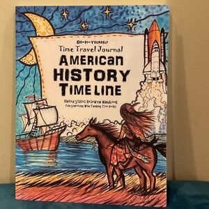 American History Time Line Journal by The Thinking Tree